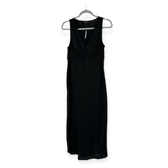 Madewell “The Ariana” Black Midi Dress - Picture 3 of 13